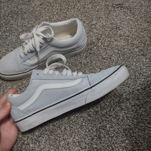 Light Blue Vans